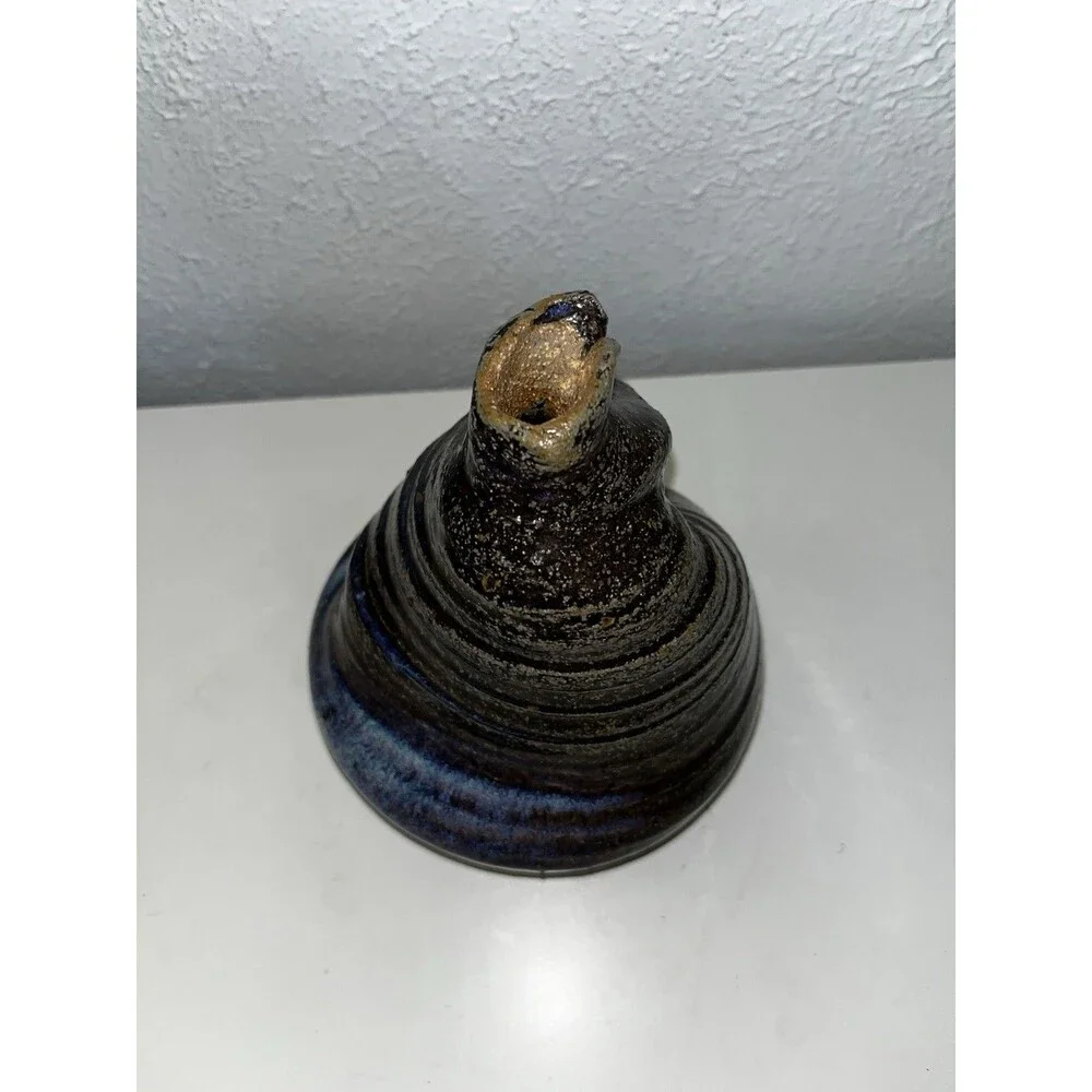 Hand-Thrown Studio Pottery Organic Form Vase